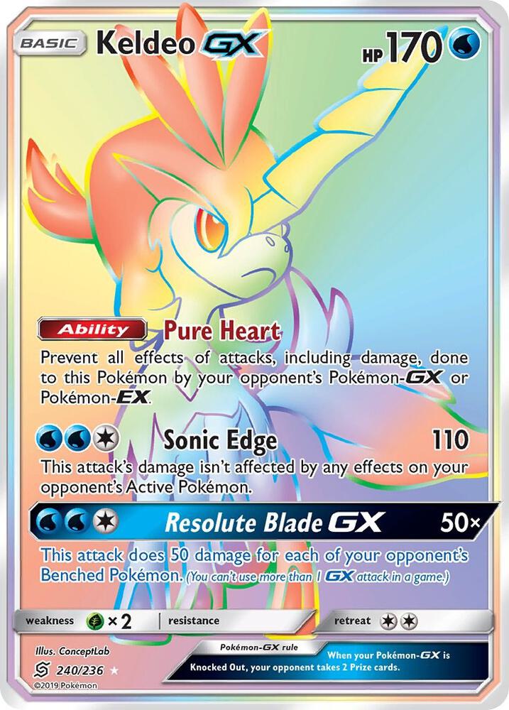 Keldeo GX (Secret) - SM - Unified Minds