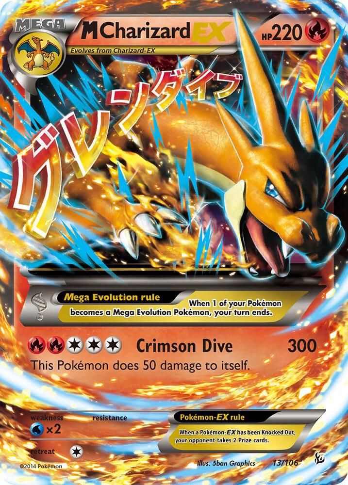 M Charizard EX (Y) - XY - Flashfire