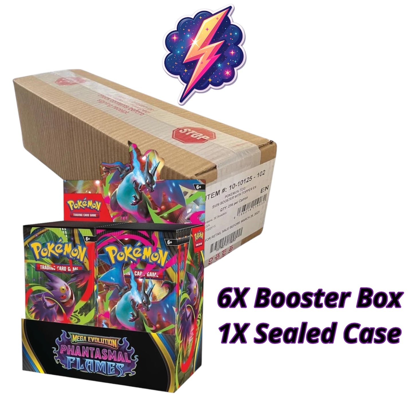 Pokemon Phantasmal Flames Booster BOX CASE (Pre-Order)