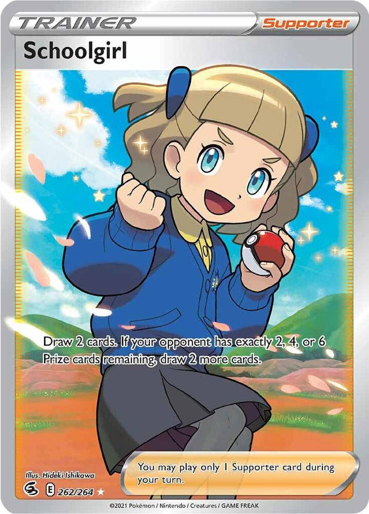 Schoolgirl (Full Art) - SWSH08: Fusion Strike