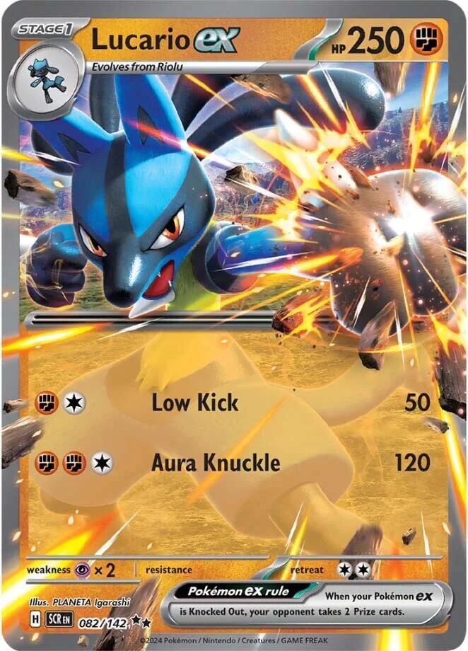 Lucario ex - SV07: Stellar Crown