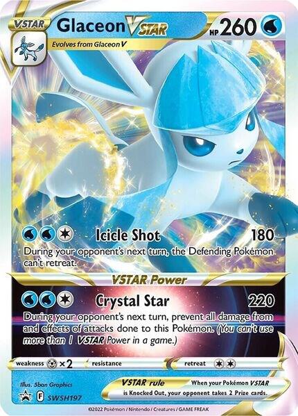 Glaceon VSTAR - SWSH197 - SWSH: Sword & Shield Promo Cards