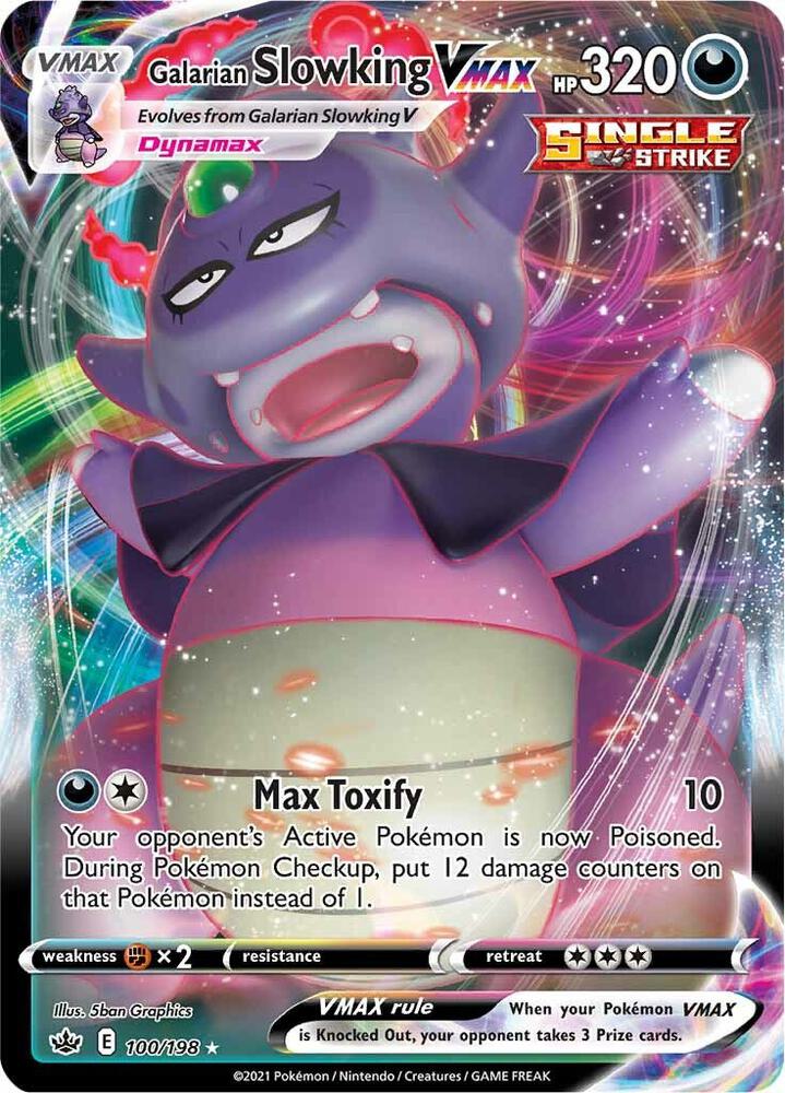 Galarian Slowking VMAX - SWSH06: Chilling Reign