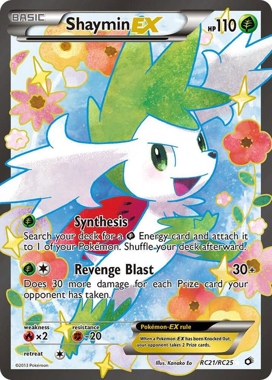 Shaymin EX (Full Art) - Legendary Treasures: Radiant Collection