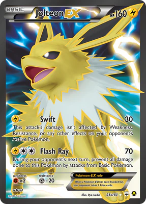 Jolteon EX - 28a/83 - Alternate Art Promos
