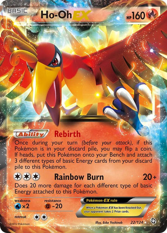 Ho-Oh EX - Dragons Exalted