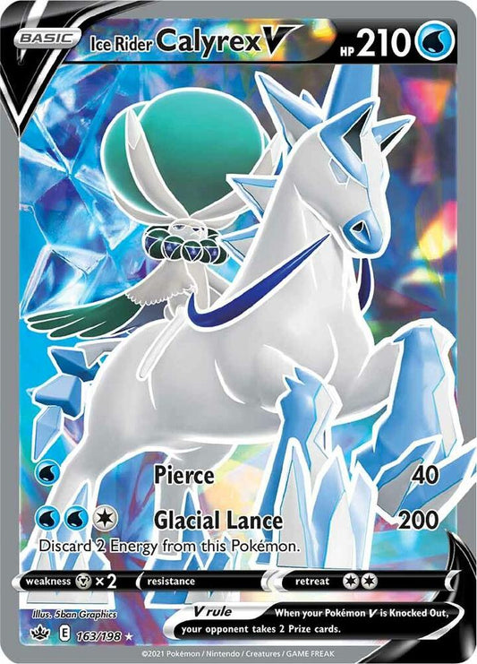 Ice Rider Calyrex V (Full Art) - SWSH06: Chilling Reign