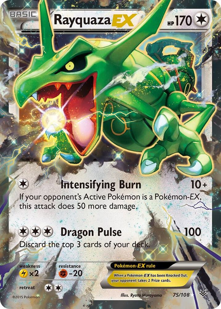 Rayquaza EX (75) - XY - Roaring Skies