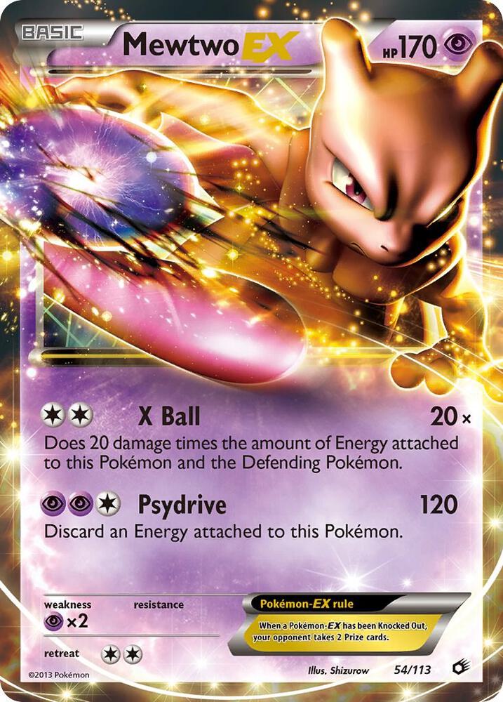 Mewtwo EX - Legendary Treasures