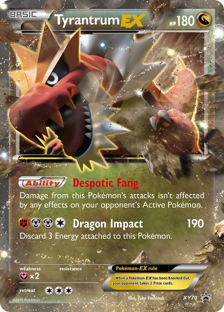 Tyrantrum EX - XY Promos (PR)