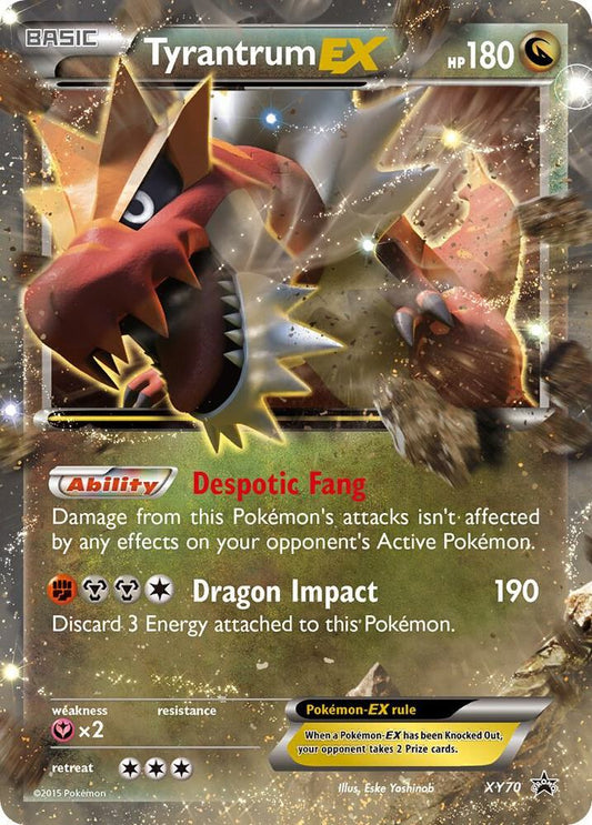 Tyrantrum EX - XY Promos (PR)