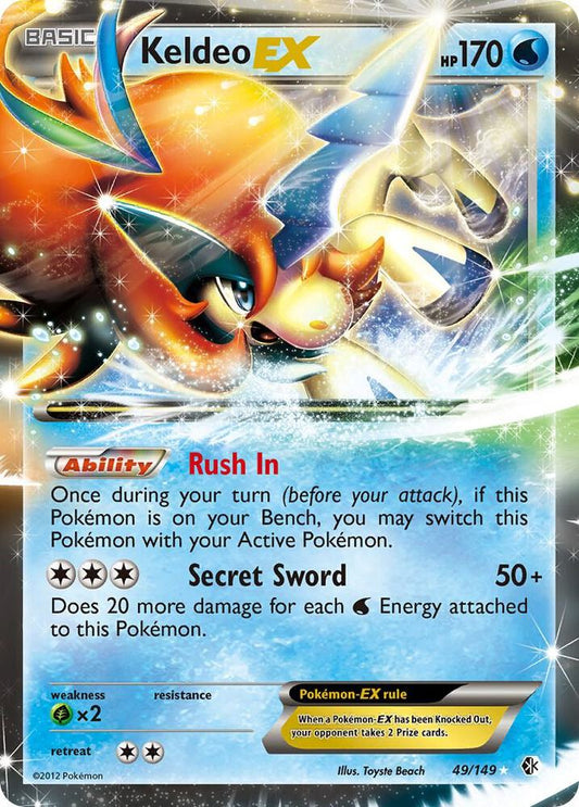 Keldeo EX - Boundaries Crossed