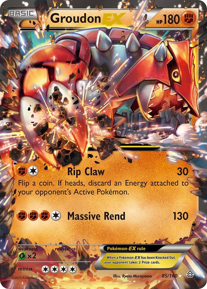 Groudon EX - XY - Primal Clash