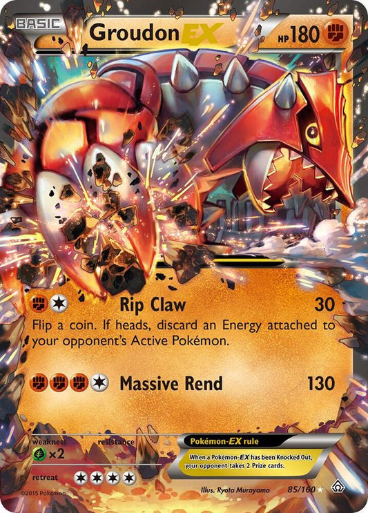 Groudon EX - XY - Primal Clash