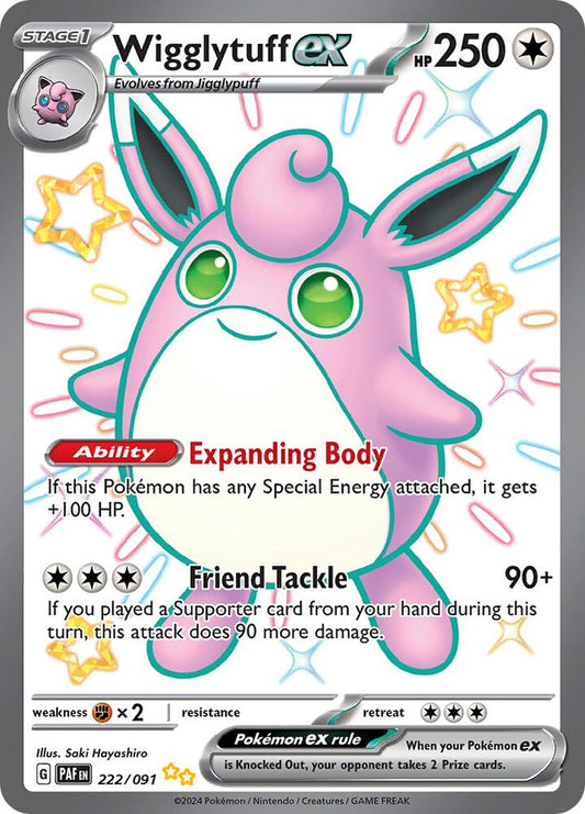 Wigglytuff ex - SV: Paldean Fates