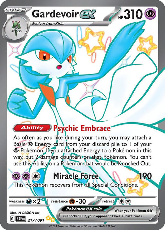 Gardevoir ex - 217/091 - SV: Paldean Fates