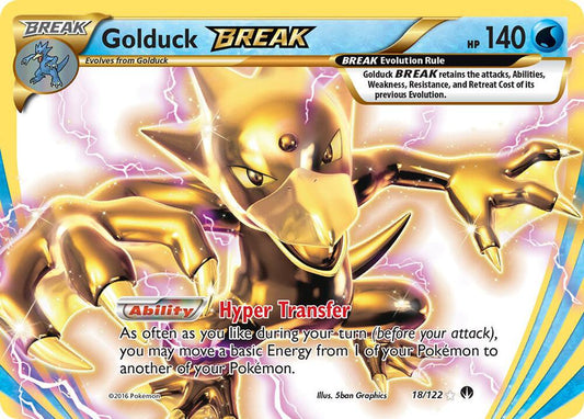Golduck BREAK - XY - BREAKpoint