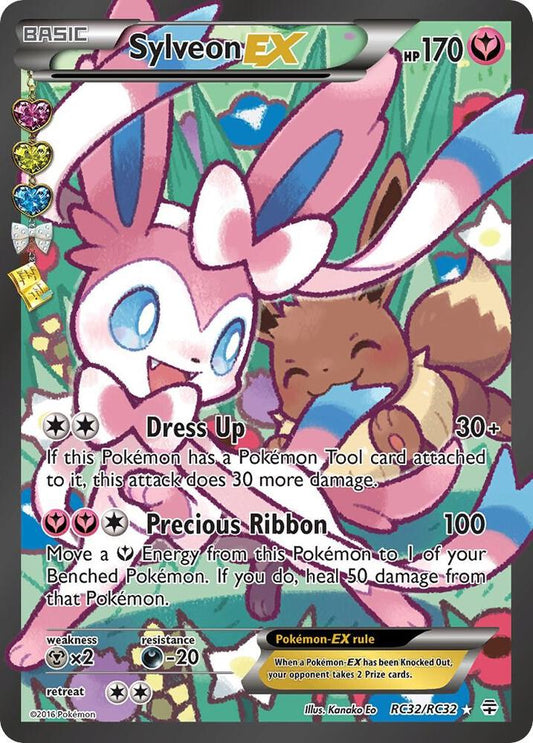 Sylveon EX (Full Art) – Generations: Radiant Collection