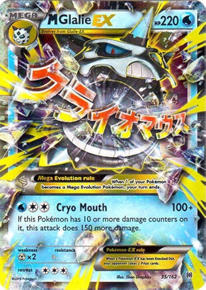 M Glalie EX - XY - BREAKthrough