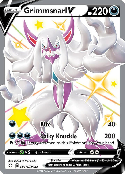 Grimmsnarl V - SV116/SV122 - Shining Fates: Shiny Vault