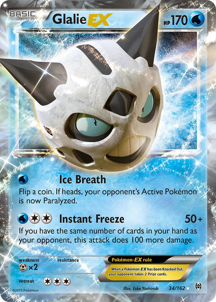 Glalie EX - XY - BREAKthrough