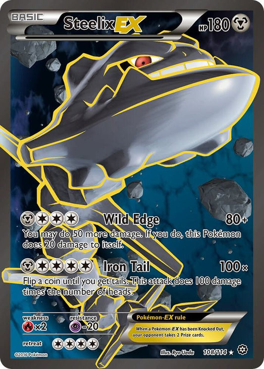 Steelix EX (Full Art) - XY - Steam Siege