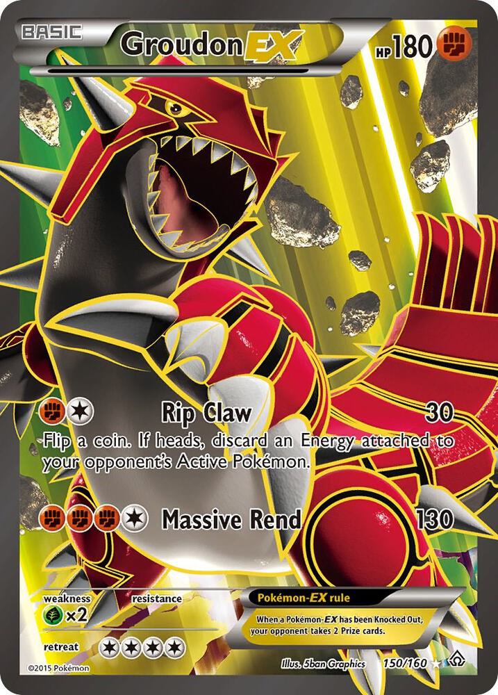 Groudon EX (150 Full Art) - XY - Primal Clash