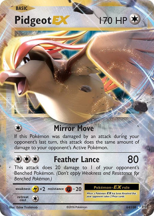 Pidgeot EX - XY - Evolutions
