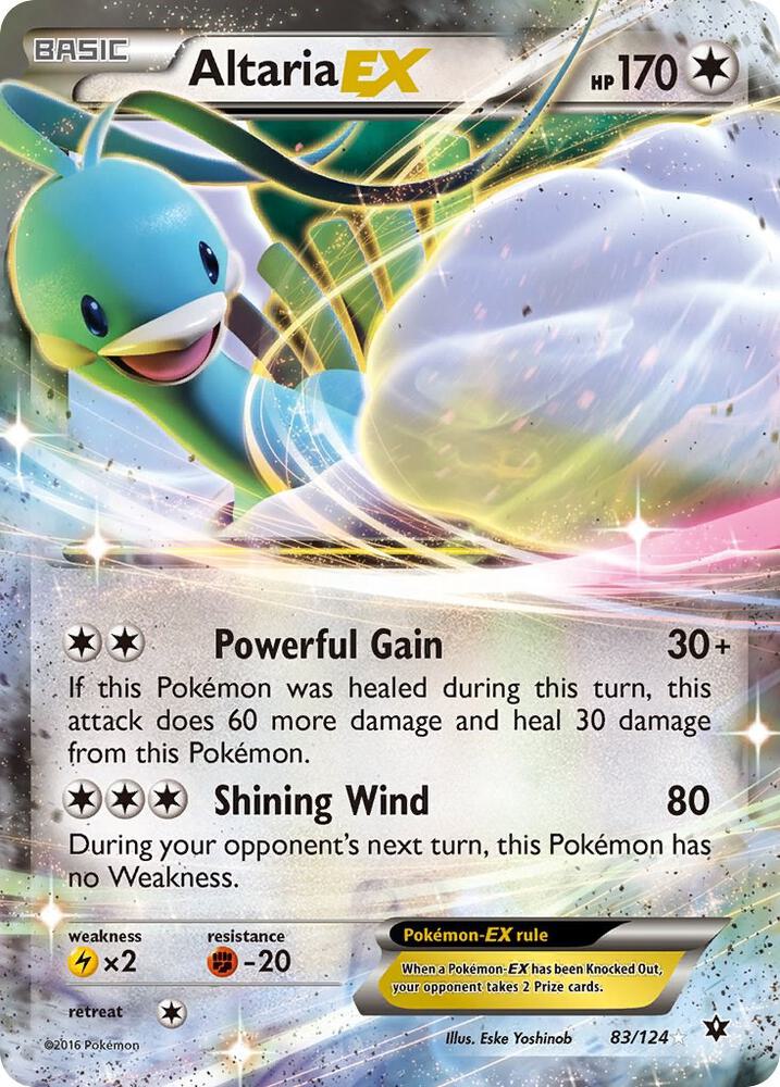 Altaria EX - XY - Fates Collide
