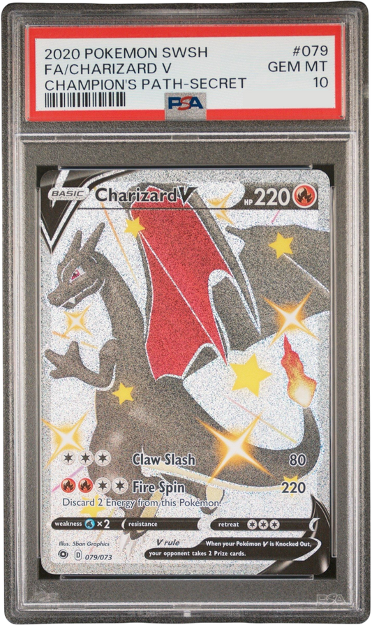 Charizard V #Champions Path #079 PSA 10
