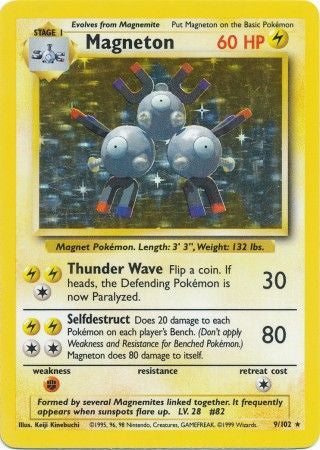 Magneton Unlimited (Holo #9) - Base Set