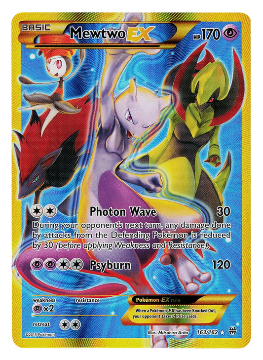 Mewtwo EX (Secret Full Art) - BREAKthrough
