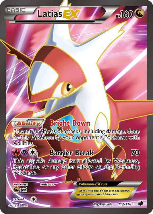 Latias EX (112 Full Art) - Plasma Freeze