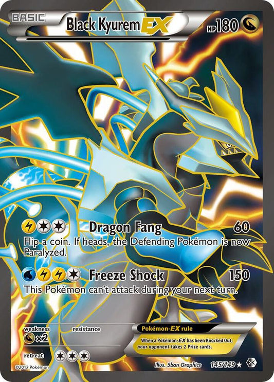 Black Kyurem EX (145 Full Art) - Boundaries Crossed
