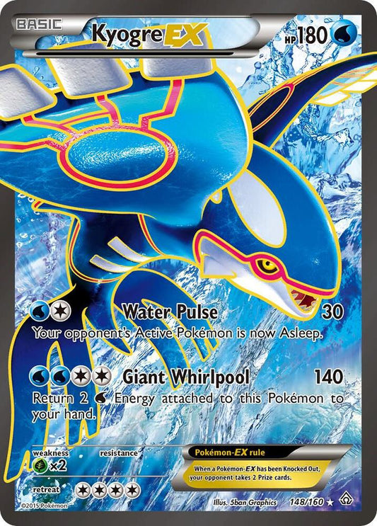 Kyogre EX (148 Full Art) - XY - Primal Clash