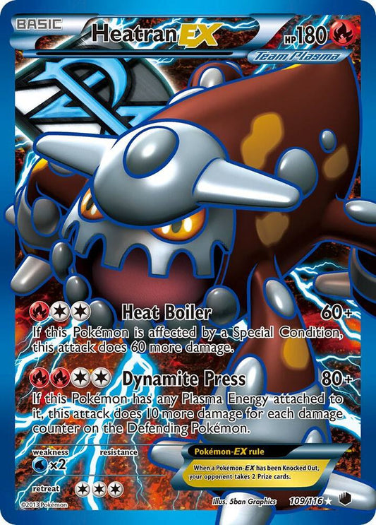 Heatran EX (Team Plasma) (Full Art) - Plasma Freeze