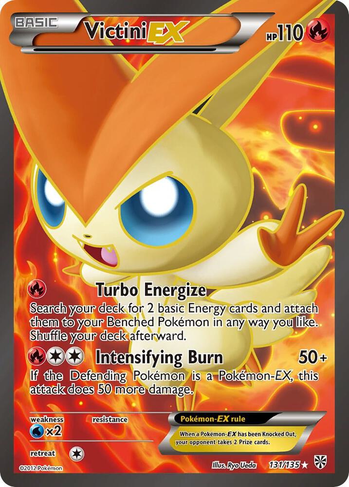Victini EX (131 Full Art) - Plasma Storm