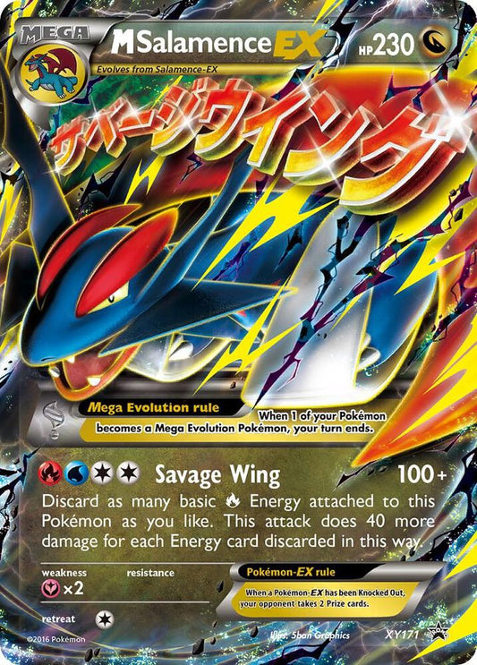 M Salamence EX - XY171 - XY Promos