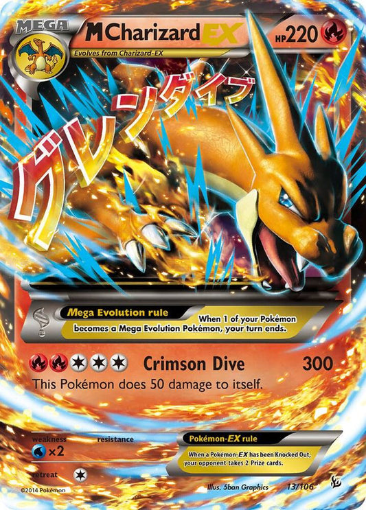 M Charizard EX (Y) - XY - Flashfire
