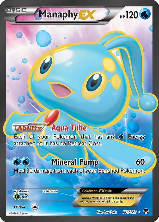 Manaphy EX (Full Art) - XY - BREAKpoint