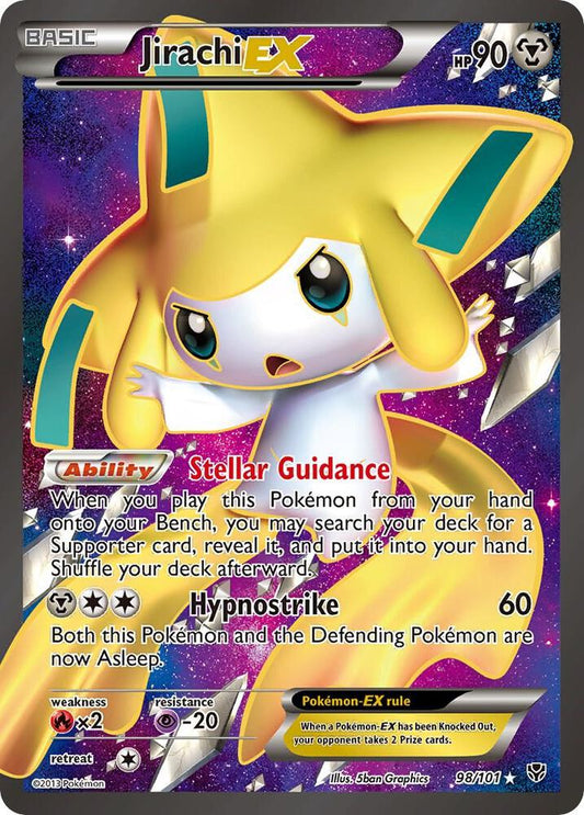 Jirachi EX (98 Full Art) - Plasma Blast