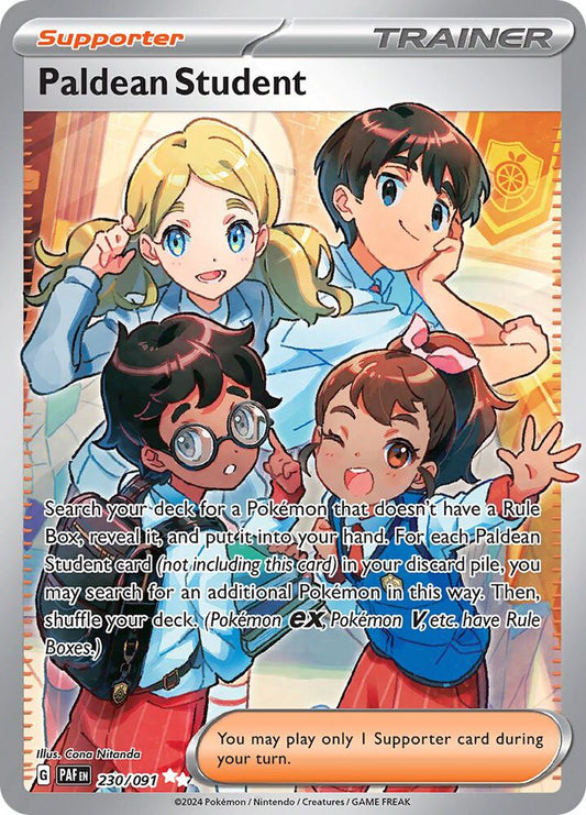 Paldean Student - 230/091 - SV: Paldean Fates
