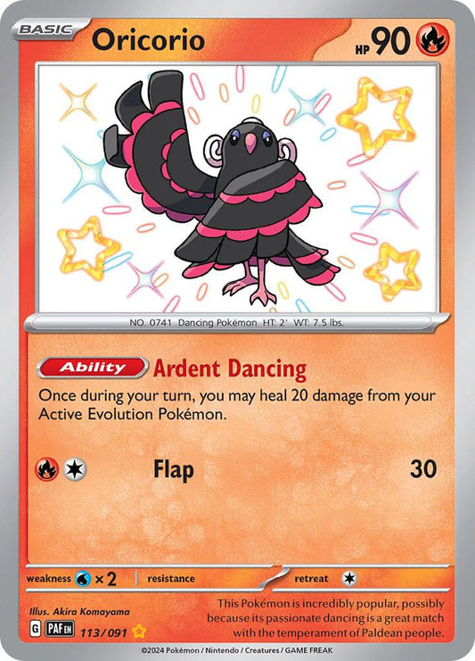 Oricorio - SV: Paldean Fates