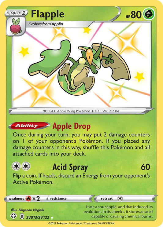 Flapple - Shining Fates: Shiny Vault