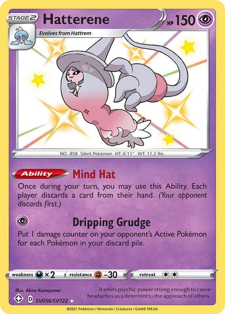 Hatterene - Shining Fates: Shiny Vault